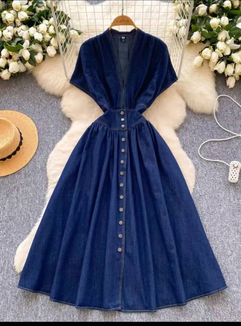 Robes longue en jeans
