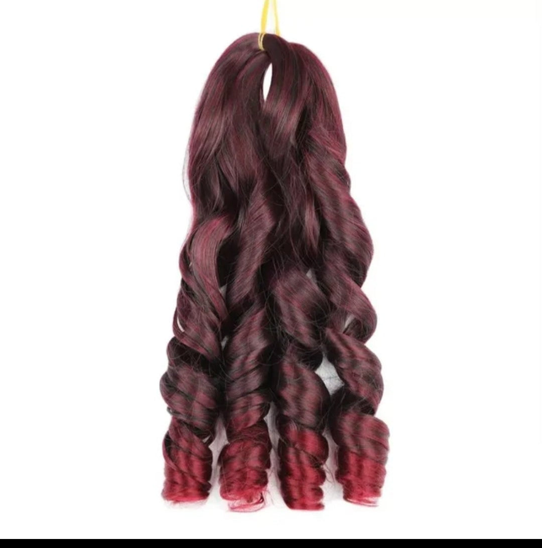 Meches curly longueur 22