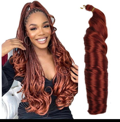 Meches curly longueur 22