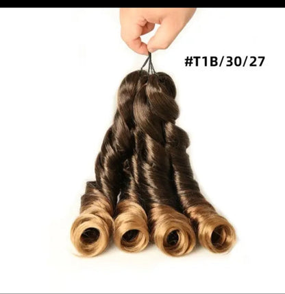 Meches curly longueur 22