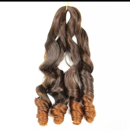 Meches curly longueur 22