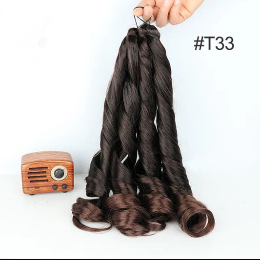 Meches curly longueur 22